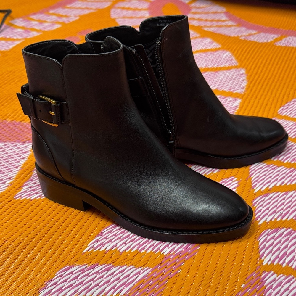 Cole Haan Black Ankle Boots